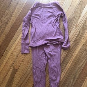 Nui Organics Merino Wool thermal set size 4t 104cm